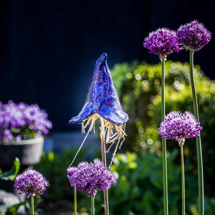 Heksenhoedje_keramiek_tuinkeramiek_bladluizen_biodiversiteit_lieveheersbeestjes_cadeau_workshop_keramiekatelierdezeeltinbeeld_gerdiennoordeloos